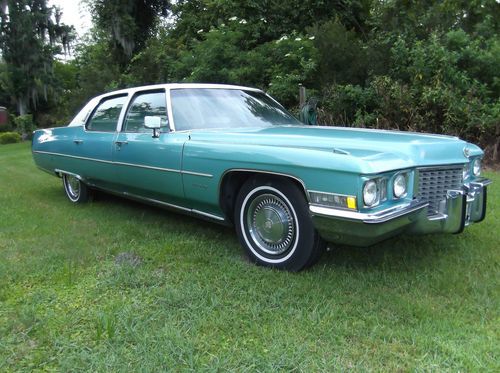 American pickers 1972 cadillac fleetwood brougham one owner 29k no rust reserve