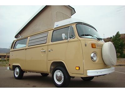 1979 VW VOLKSWAGEN WESTFALIA DELUXE CAMPER VAN BUS AUTO *FREE SHIP W/ bUY iT nOW, US $19,995.00, image 4