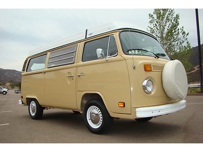 1979 VW VOLKSWAGEN WESTFALIA DELUXE CAMPER VAN BUS AUTO *FREE SHIP W/ bUY iT nOW, US $19,995.00, image 5