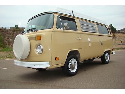 1979 VW VOLKSWAGEN WESTFALIA DELUXE CAMPER VAN BUS AUTO *FREE SHIP W/ bUY iT nOW, US $19,995.00, image 7