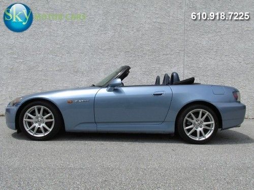 S2000 convertible 6-speed alpine audio clean carfax