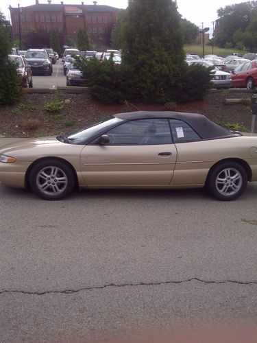 2000 chrysler sebring jx convertible 2-door 2.5l