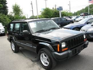 2000 jeep cherokee sport automatic 4 wheel drive a/c cloth seats 4 door