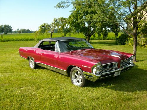 1965 pontiac bonneville convertible no reserve restored to show condition