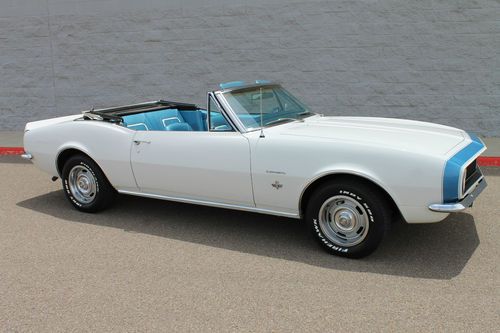 1967 chevrolet camaro convertible highly factory opptioned