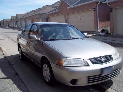 2001 nissan sentra gxe sedan 4-door 1.8l