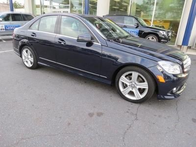 Factory certified! 2010 mercedes-benz c300 sport sedan navigation/glass sunroof