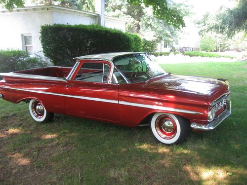 1959 chevrolet el camino, numbers matching , 3 year restoration ,beautiful show