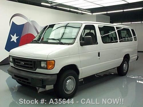 2006 ford e-350 xl 5.4l v8 15-passenger cd audio 51k mi texas direct auto