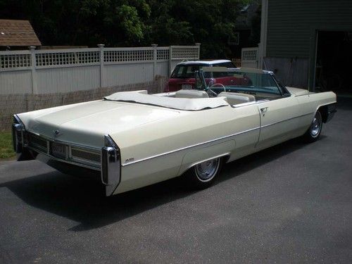 1965 cadillac deville  convertible