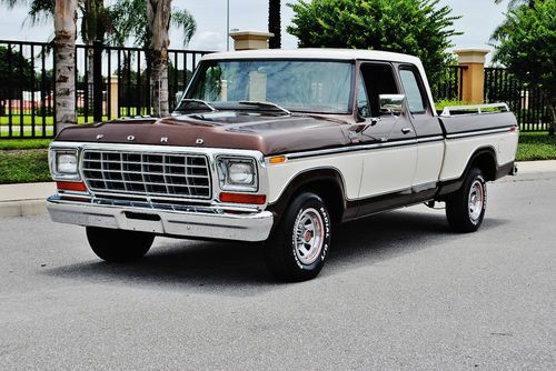 Simply mint 1978 ford f-150 extracab xlt lariat loaded and laser straight sweet