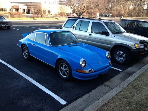 1970 porsche 911t, s, rs mexico blue