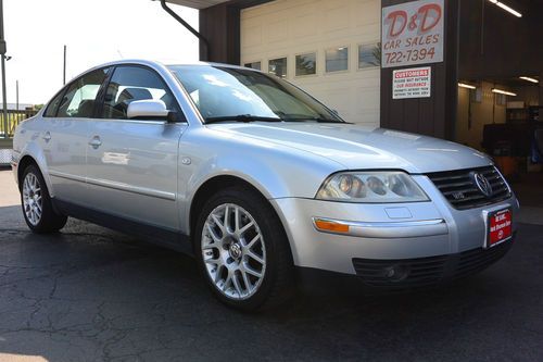 2003 volkswagen passat w8 sedan 4-door 4.0l