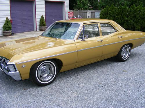 1967 Chevy BelAir 4dr. Sedan.. 34,700 miles