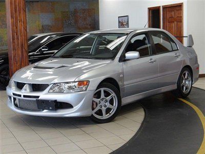 2005 evolution awd 5spd silver/blk recaro 1-owner dlr maint only 63k all stock ~