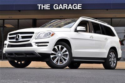 2013 mercedes-benz gl450 4matic p-2 pkg,rear seat ent,panorama sunroof white/tan