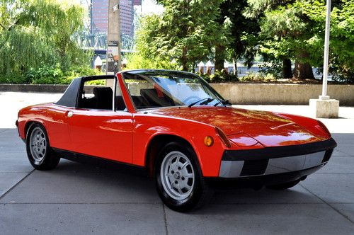 1972 porsche 914*2.0*fuel injection*tangerine*appearance group*stunning!!