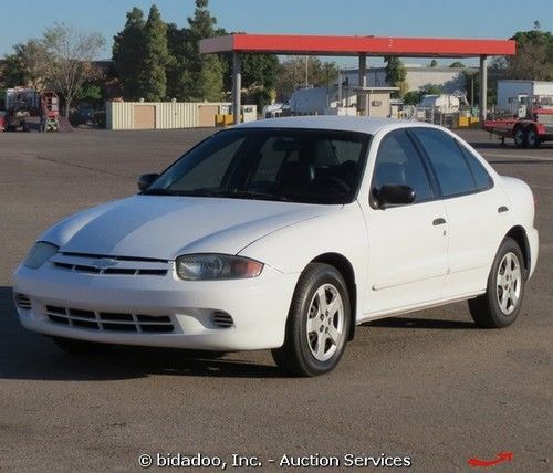 2003 chevrolet cavalier sedan dual fuel gas/cng 4-spd auto a/c power mirrors