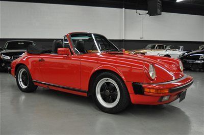 Exceptional carrera cabriolet with excellent run and drive full records