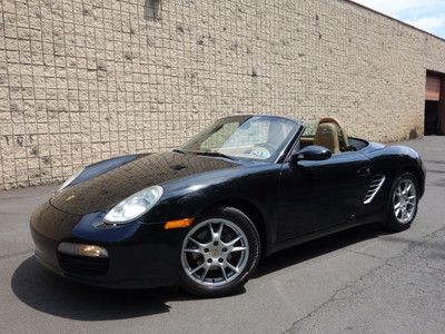 Porsche boxster convertible xenon 5-speed manual bose heated leather no reserve