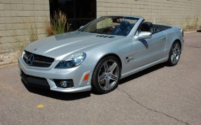 2009 mercedes-benz sl63 amg base convertible 2-door 6.3l