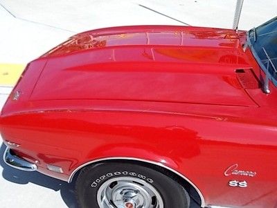 1968 Camaro Sport Coupe Red/Black Restored 327/275hp Automatic Power Steering FL, image 14