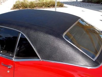 1968 Camaro Sport Coupe Red/Black Restored 327/275hp Automatic Power Steering FL, image 15