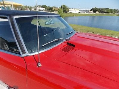 1968 Camaro Sport Coupe Red/Black Restored 327/275hp Automatic Power Steering FL, image 24