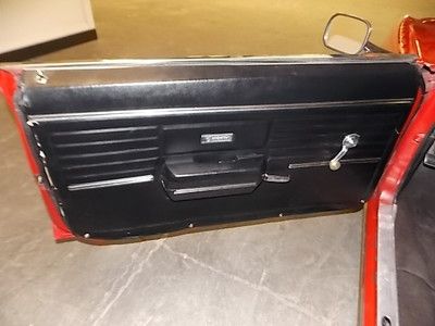 1968 Camaro Sport Coupe Red/Black Restored 327/275hp Automatic Power Steering FL, image 31