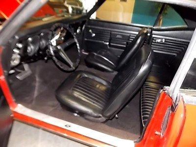 1968 Camaro Sport Coupe Red/Black Restored 327/275hp Automatic Power Steering FL, image 45