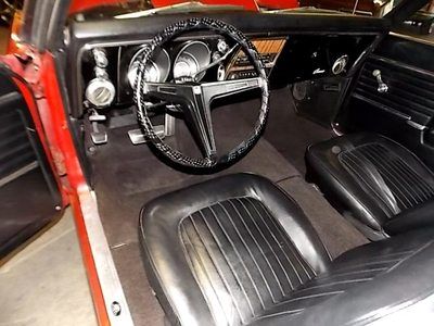 1968 Camaro Sport Coupe Red/Black Restored 327/275hp Automatic Power Steering FL, image 46