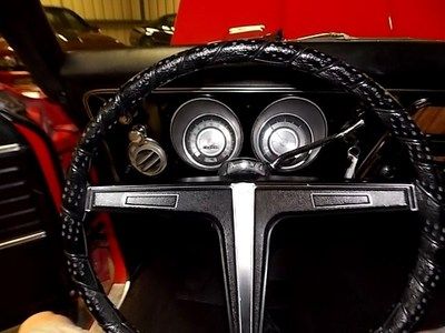 1968 Camaro Sport Coupe Red/Black Restored 327/275hp Automatic Power Steering FL, image 52