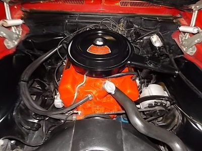 1968 Camaro Sport Coupe Red/Black Restored 327/275hp Automatic Power Steering FL, image 58