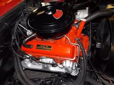 1968 Camaro Sport Coupe Red/Black Restored 327/275hp Automatic Power Steering FL, image 61