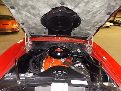 1968 Camaro Sport Coupe Red/Black Restored 327/275hp Automatic Power Steering FL, image 63