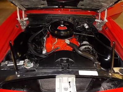1968 Camaro Sport Coupe Red/Black Restored 327/275hp Automatic Power Steering FL, image 65