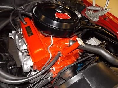 1968 Camaro Sport Coupe Red/Black Restored 327/275hp Automatic Power Steering FL, image 67