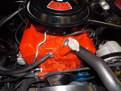 1968 Camaro Sport Coupe Red/Black Restored 327/275hp Automatic Power Steering FL, image 70