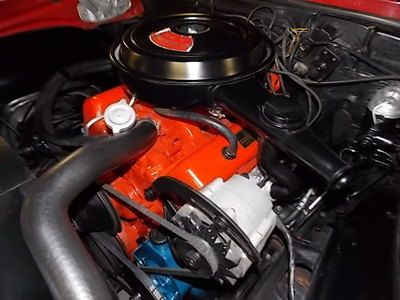 1968 Camaro Sport Coupe Red/Black Restored 327/275hp Automatic Power Steering FL, image 71
