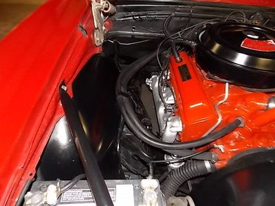 1968 Camaro Sport Coupe Red/Black Restored 327/275hp Automatic Power Steering FL, image 74