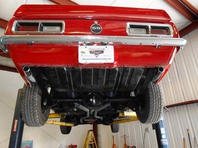 1968 Camaro Sport Coupe Red/Black Restored 327/275hp Automatic Power Steering FL, image 82