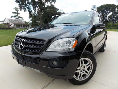 2006 mercedes benz ml350 awd suv loaded snrf lthr 6cd navigation free shipping!