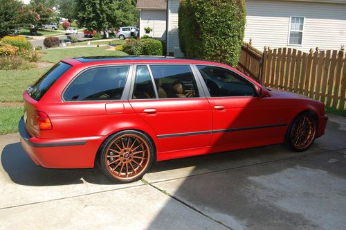 2000 BMW 540iT Sport Wagon with e39 m5 Carmel Extended Nappa Leather, US $14,000.00, image 2