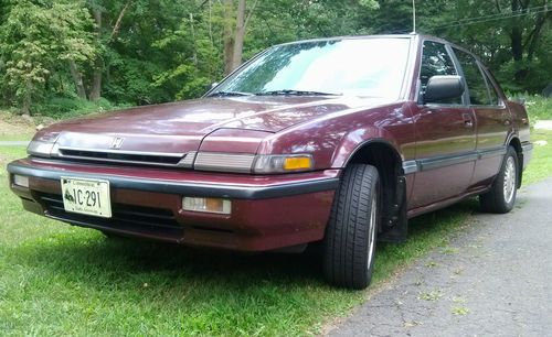 1989 honda accord lx sedan 4-door 2.0l