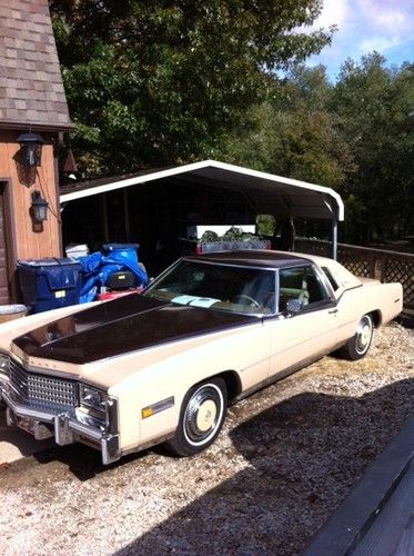 1978 cadillac eldorado biarritz coupe 2-door 7.0l