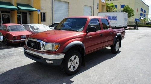 2003 toyota tacoma pre runner crew cab pickup 4-door 2.7l great car