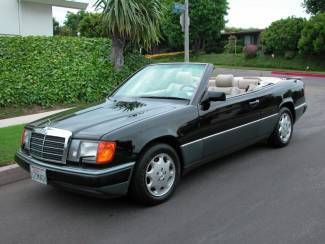 1993 mercedes-benz 300 series cabriolet 300ce, low mileage, california car,xlnt!