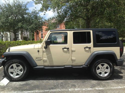 2011 jeep wrangler unlimited sport sport utility 4-door 3.8l