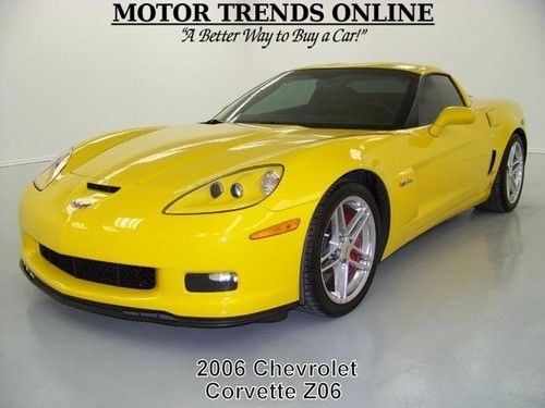 2006 chevy corvette z06 navigation hud leather htd seats quad tip exhaust 6k