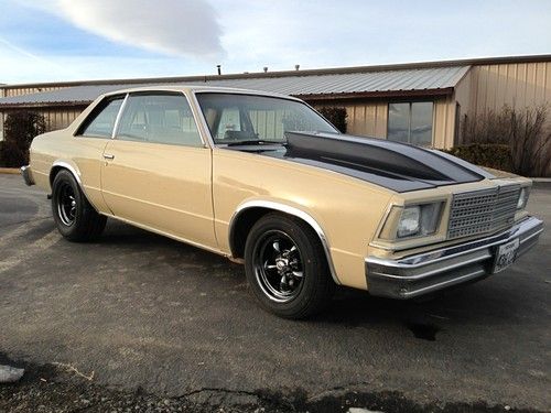 1979 chevrolet malibu classic sport coupe 2-door 5.0l